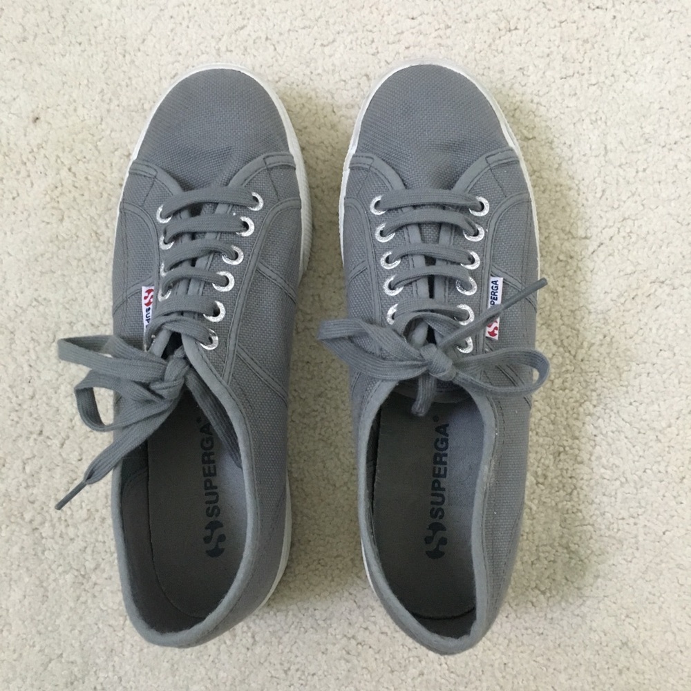 Grey Suprega Platform Sneaker
